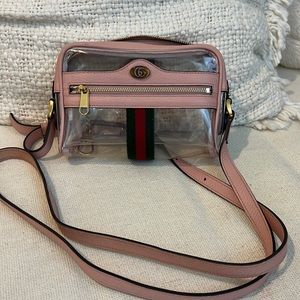 Ophidia Transparent Convertible Bag